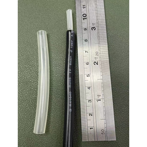 DWCR－Clear Dual Wall Hot-melt Glue Heat Shrinkable Sleeve