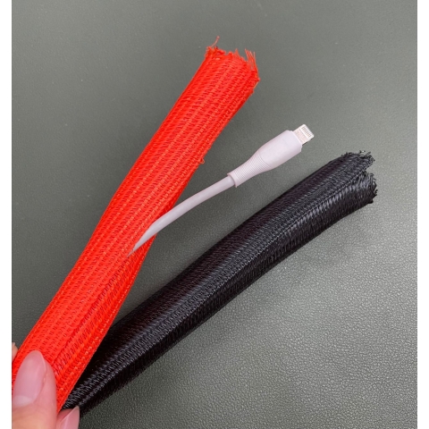 PETI－Semi-Rigid Wrappable  Split Braided Sleeving 1