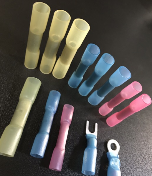 CRIMP Heat shrinkable wire crimp connecto