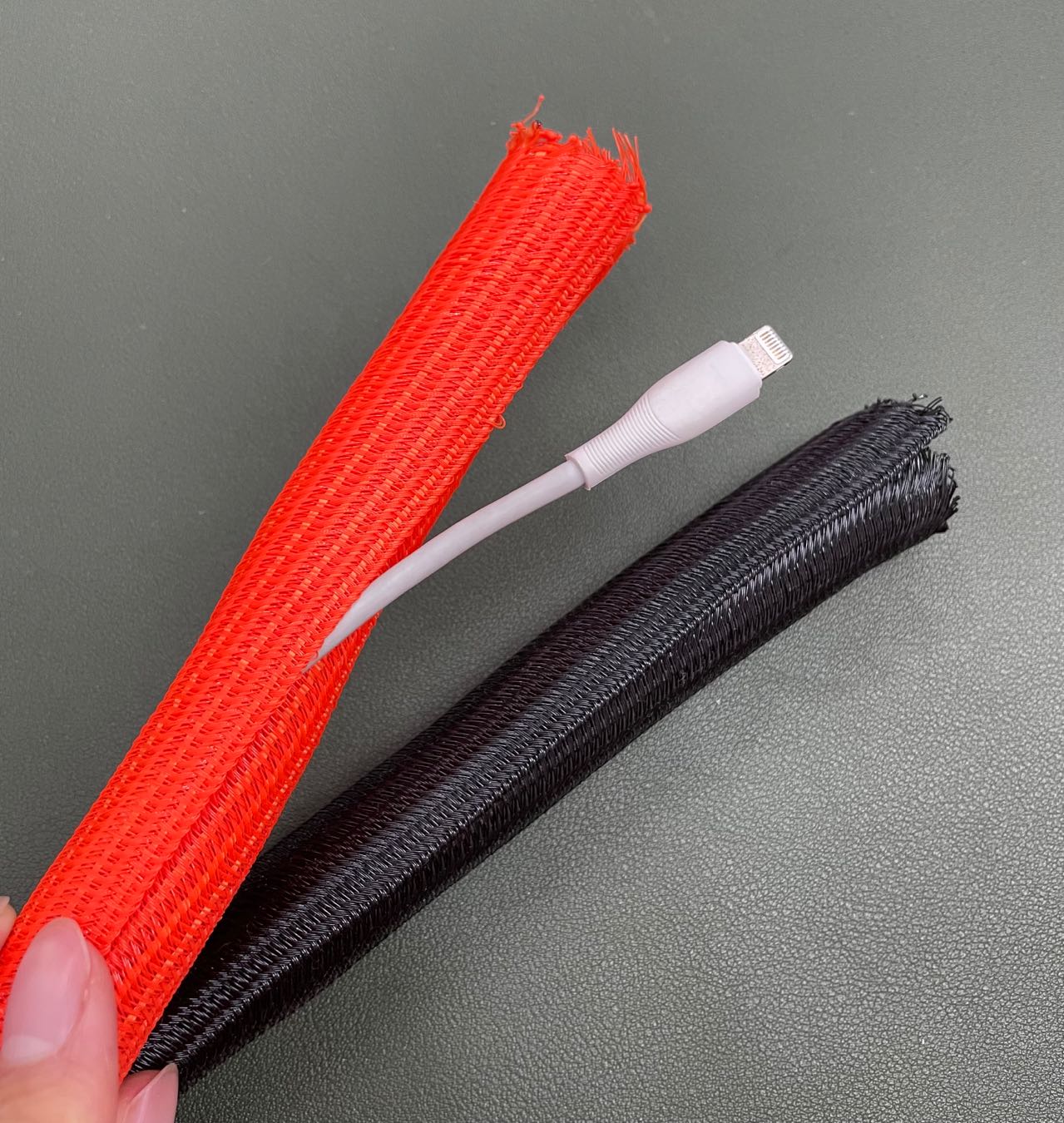 PETI Semi-Rigid Wrappable Split Braided Sleeving